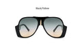 Gradient Shades For Women Oversized Pilot Sunglasses Men Luxury Brand Vintage Unique Sunglasses Female UV400 Glasses Eyewear