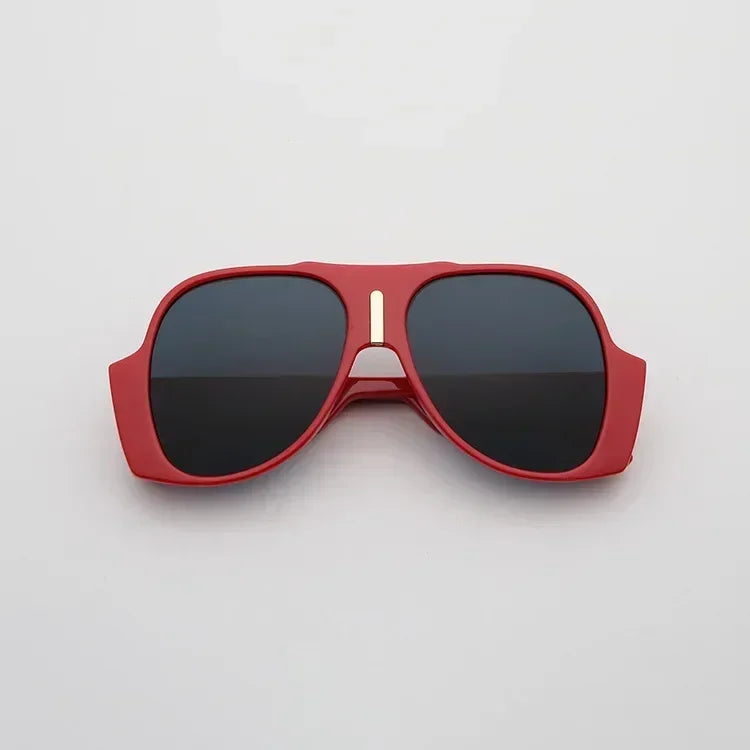 Gradient Shades For Women Oversized Pilot Sunglasses Men Luxury Brand Vintage Unique Sunglasses Female UV400 Glasses Eyewear